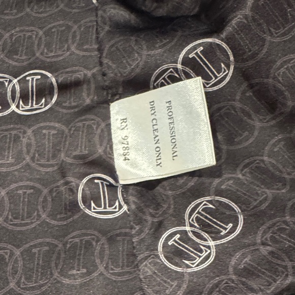 Tart Collections NWOT Wool lined Black Military-Style Jacket with shoulder Pads. - Picture 12 of 13